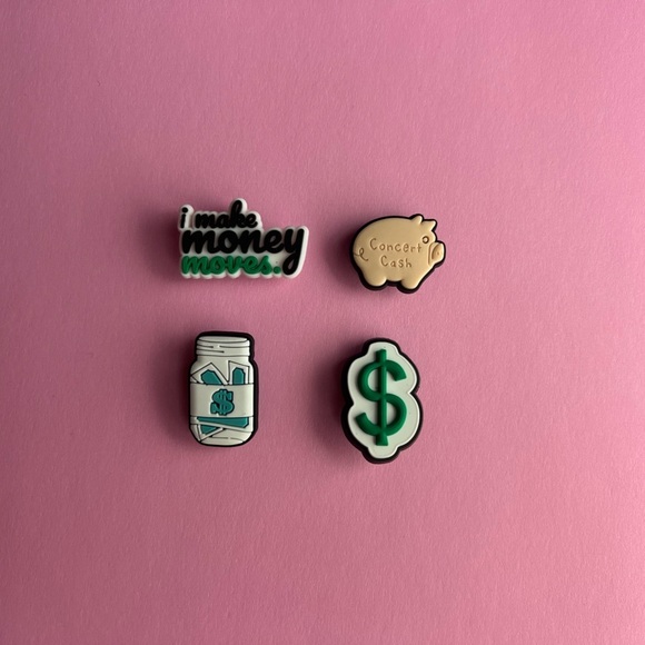 COPY - Money Crocs Shoe Charms Set of 12 - jibbitz Charms - Picture 5 of 7